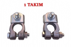 1 Takım Kurşun Akü Kutup Başı Otomotiv-marin (264gr)