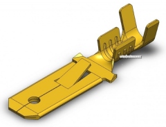 1 Adet Mesa Te2308 Küçük Uzun Erkek Fiş Kablo Ucu 6.3mm (sf1eu)