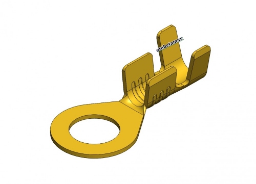 100 Adet Mesa Tş2424 4-numara Kablo Ucu 5.2 Mm (skn-4)